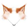 Halloween Cosplay Cat Ears Fox Plush Headwear Party Costume