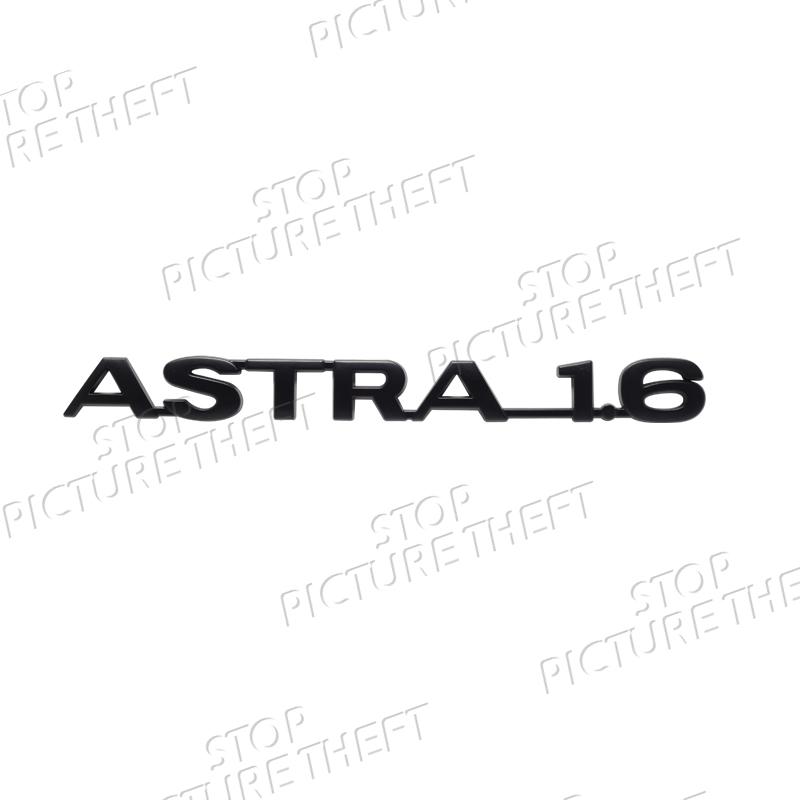 For Opel Vauxhall Zafira Vectra Astra 1.6 Logo 3D Metal Badge Decal Car Body Rear Trunk Emblem Sticker Decoration Accessories