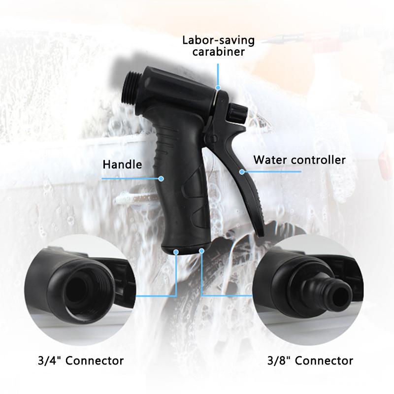 SEAMETAL Bilskum Vannpistol Sprayboks Håndluftpumpe Sprayflaske Med Slange Pluggkobling For Hage Rengjøring Sprøyte Kannevanning