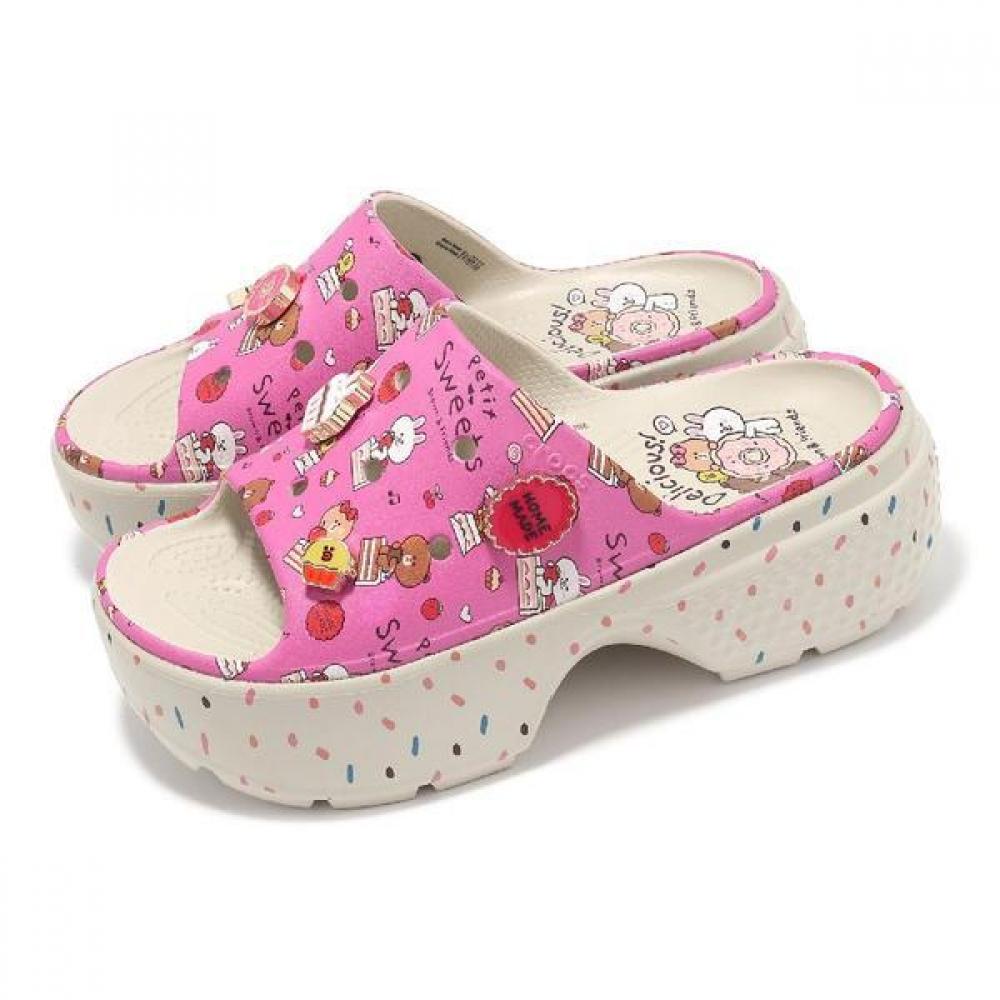 

Crocs Line Friends Stomp Slide Bone 209828 2y2 M7W9(260mm)