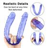 Doppelkopf-Dildo, langer, realistischer Dildo, doppelseitiger Dildo, flexibler großer Penis für Frauen, Masturbator, Sexspielzeug für lesbische Erwachsene