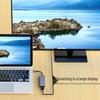 Type-C Multi-Port Adapter: USB Splitter, HDMI, Network, Converter, 5-in-1 Dock