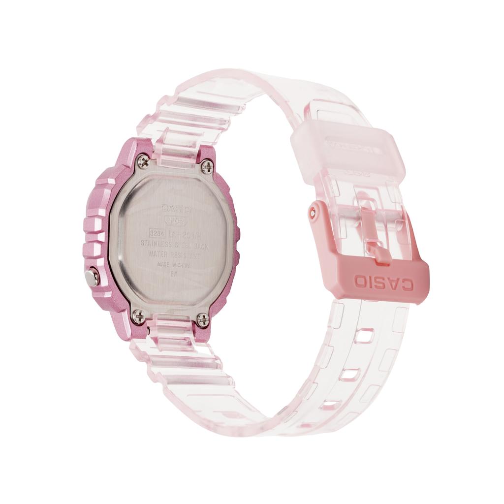 Casio 30M Waterproof Quartz Watch Women Watches Pink LA-20WHS-4A