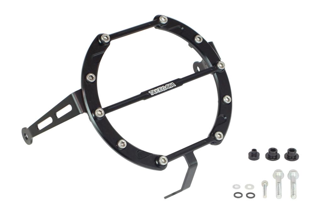 SP Takegawa Chránič světlometu (Billet/Černá) pro Monkey 125/Dax 125/CT125 09-09-0087