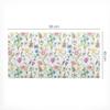 Elegant Decorative Desk Pad with Vintage Floral Pattern 90x45 Cm
