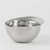 Pearl Metal At Aqua HB-4143 Rimmed Bowl, 12cm, Stainless Steel, Dishwasher Safe