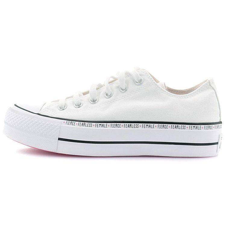 Converse Chuck Taylor All Star Lift Low Top White Sneakers Women's 569263C