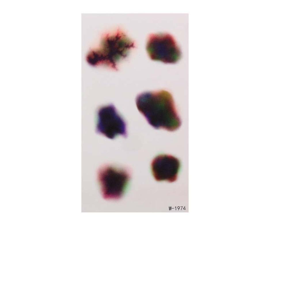 Waterproof Bruise Scab Scar Tattoo Sticker Bloody Makeup Body Art Scar Decals Photo Props StyleJ