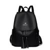 Schoolbag New Korean Version Fashion Women's Bag Large Capacity Soft Texture Women's Backpack Multi-purpose Middle-aged Simple Mother Bag