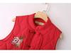 Women's Plus Size Thickened Down Cotton Vest for Autumn/Winter - Sleeveless Jacket for Middle-Aged and Elderly