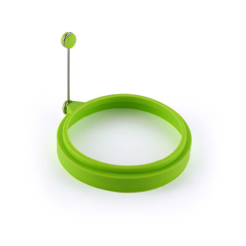 MDNG Stainless Steel Handle Silicone Egg Ring