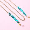 Eyeglasses Chain Retro Turquoise Vintage Metal Non-slip Glasses Chain