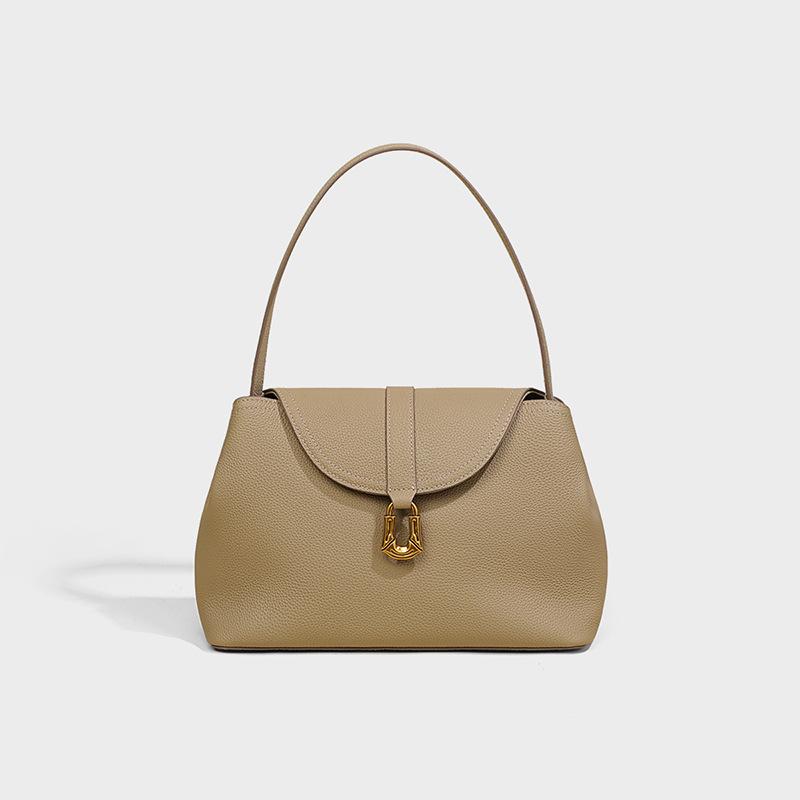 

Сумки-тоуты весна/лето из кожи через плечо, большая вместимость, сумка через плечо