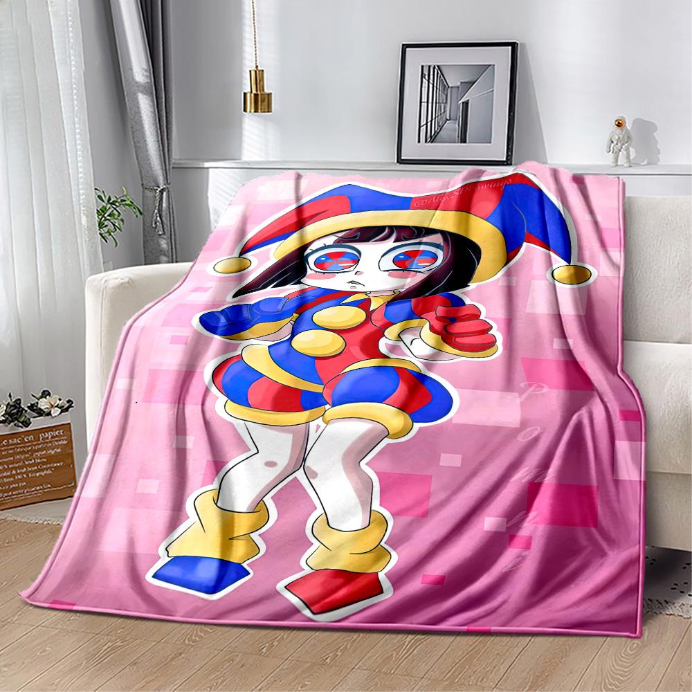 Digital Circus4 Blankets are suitable for living rooms,making them an ideal choice for outdoor travel and gifts.