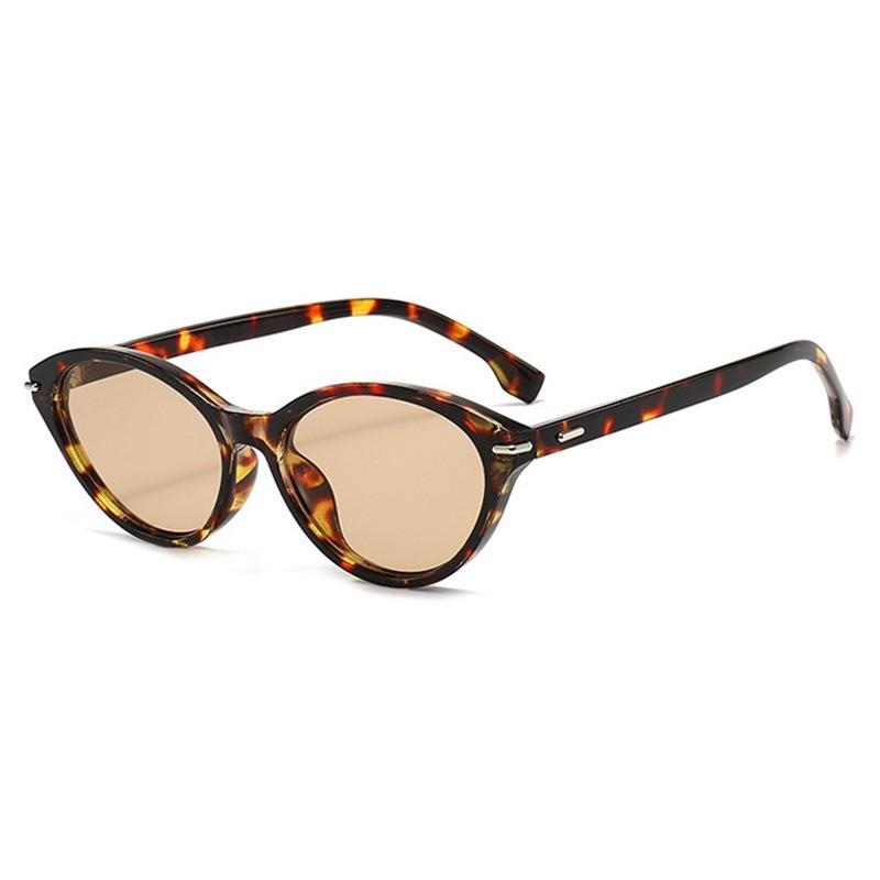 Fashion Sun Glasses Cat Eye Frame Uv400 Protection For Outdoor Sports