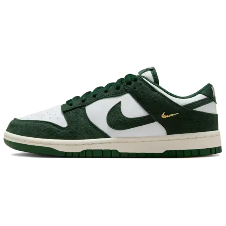 

Nike (ЖЕНСКИЕ) Dunk Low Gorge Green Mini Swoosh Summit White/Gorge Green/Sail/Metallic Gold Женская обувь для образа жизни IB4417-100 36.5