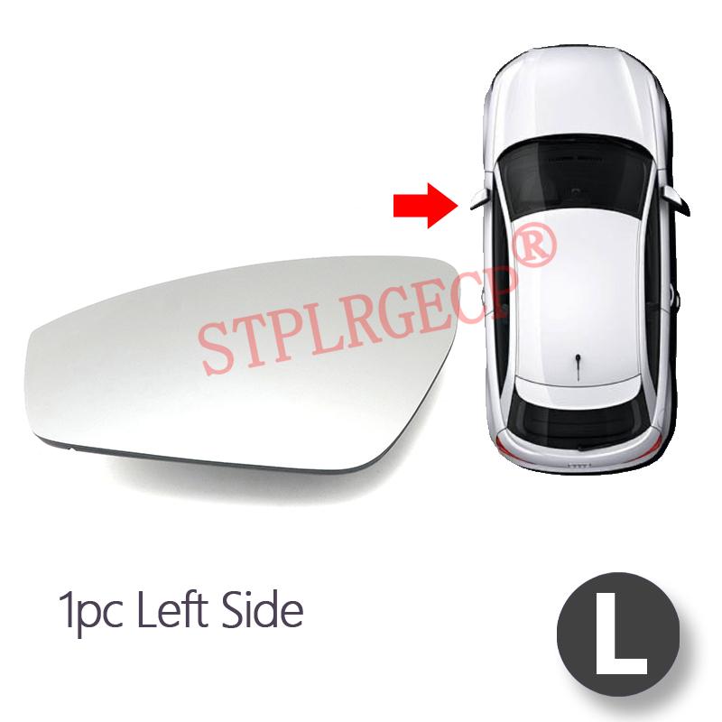 Stplrgecp Driver Side Left or Right Door Side Heated Wing Mirror Glass Lens for Volkswagen ID.4 ID.5 Q4 Enyaq 2021-present