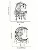 Gothic Celestial Moon Wall Art, Laser-Cut Iron Decor for Boho Home & Gifts
