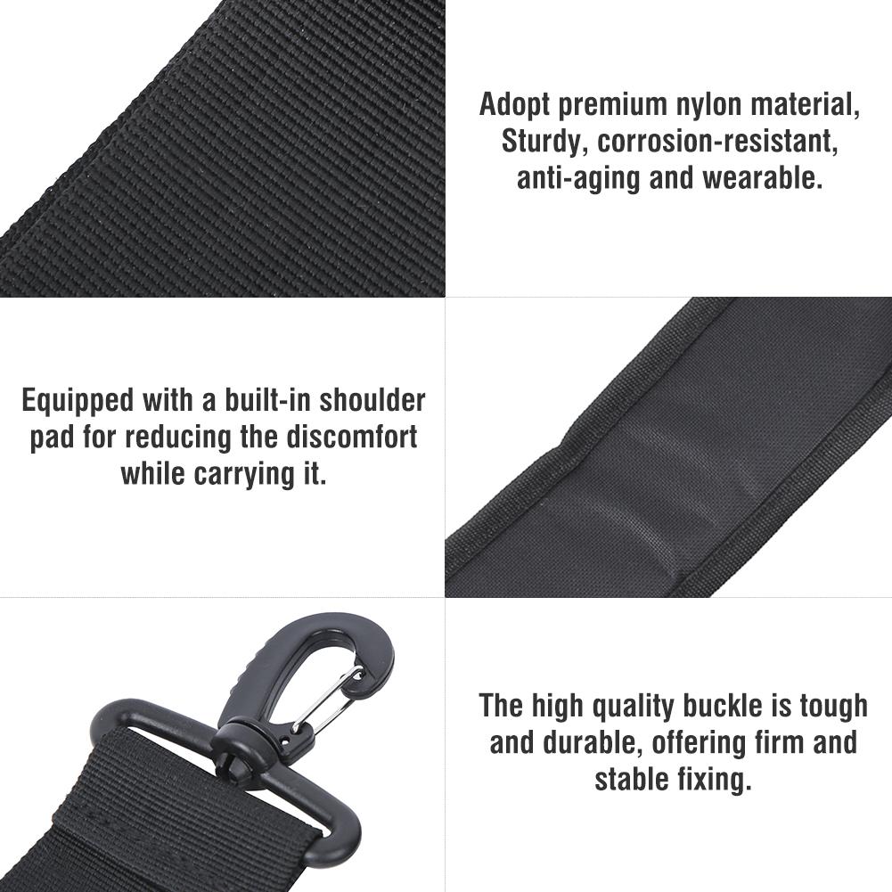 3PCS Canoe Surfboard Nylon Portable Shoulder Carrying Strap Belt Kayak Accessories