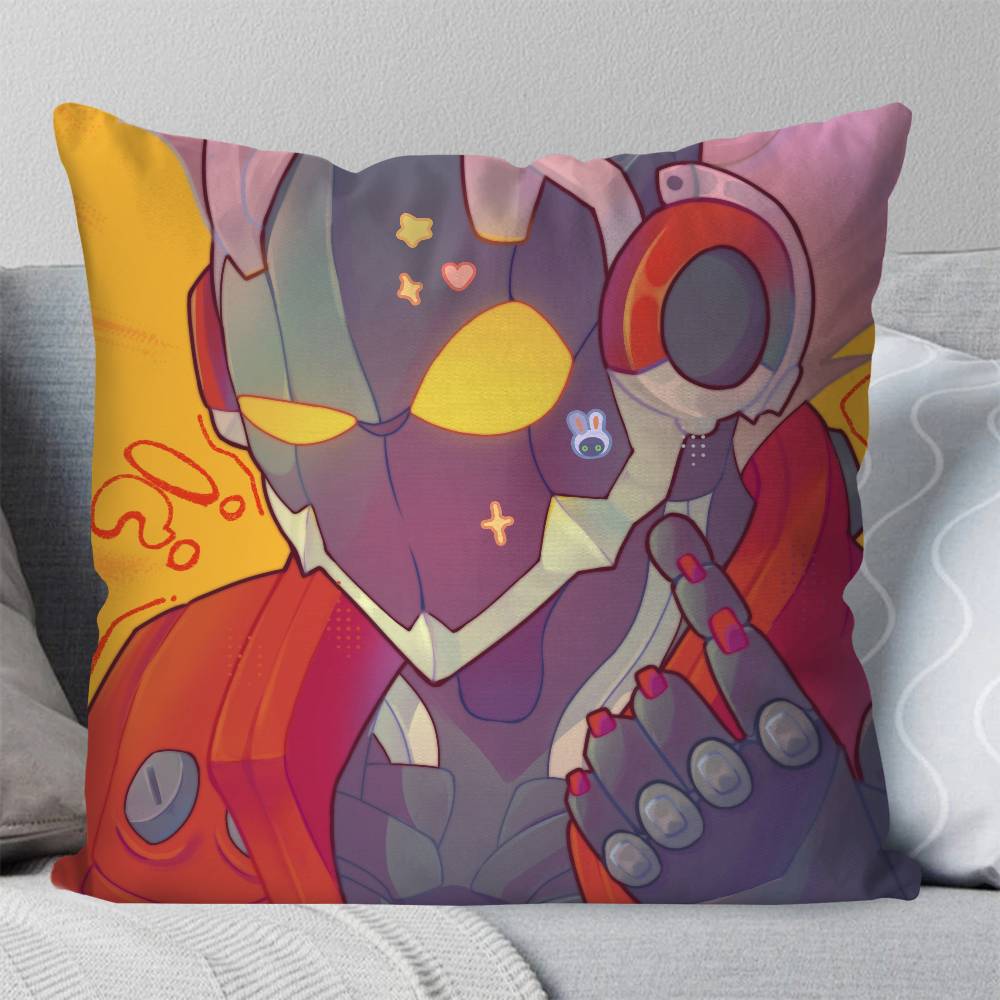 Billy Kid Anime ZZenless Zone Zero Pillow Case Fashion Square Pillowcase Bedroom Sofa Room Ins Decoration Leisure