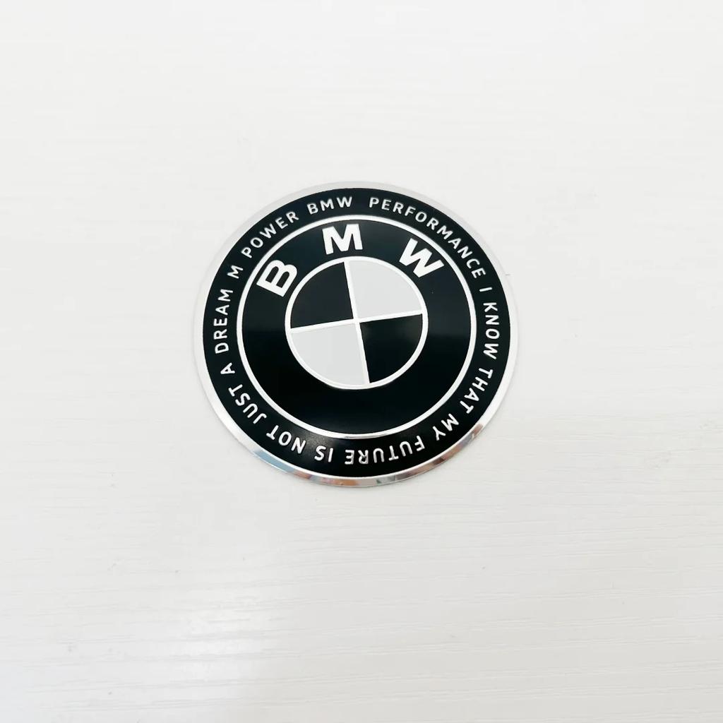 4p cs 56/60/65/70mm automobile hub center sticker aluminum alloy car sticker is suitable for BMW group F07F90F11f18G30G31E60E61. BM5