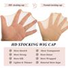 HD Wig Cap HD Transparent Lace Invisible Stretch Stockings Net Cap Wig Hair Net