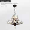 Candle  Crystal Chandelier Vintage Candle Led Pendant Light Room Decor Ceiling Hanging Light for Living Room