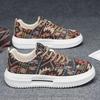 New Sneakers Casual Mens Designer Ethnic Style Board Shoes Fashion Fabric Breathable Increased Internal Flat Platform Shoes38-48