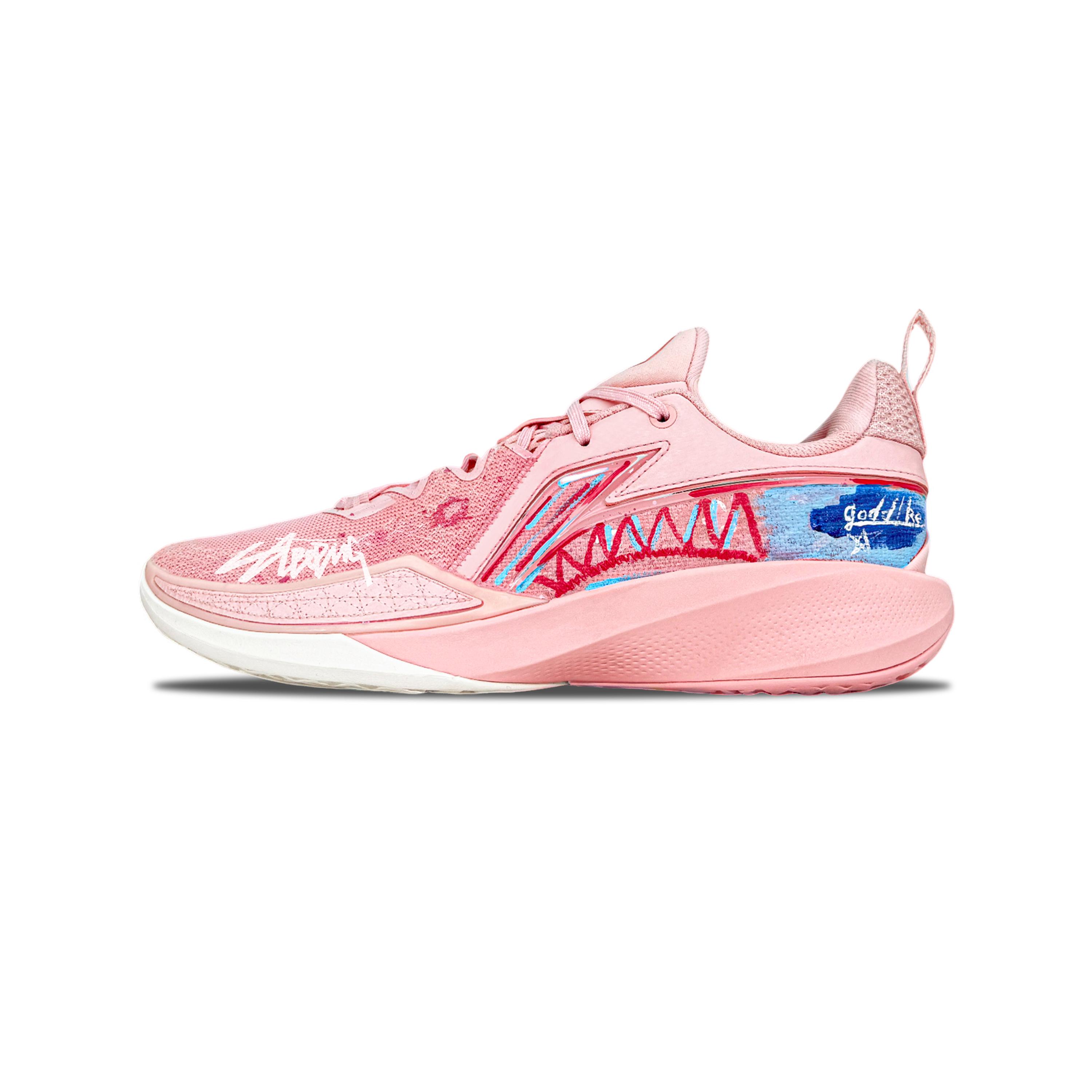 

Li Ning Speed 2 Cushioning Breathable Rebound Cushioning Breathable Rebound Low top Basketball Shoes Men s ABAV009-4(Team282-) 45