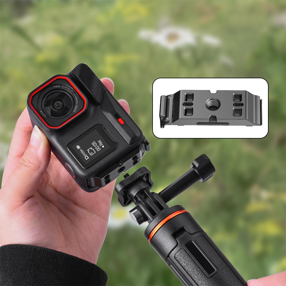 For Insta360 Ace Pro 2 Battery Cover Replacement Magnetic Battery Cover Aluminum Alloy Battery Cover Shell Camera Accessory