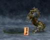 Glass Square Good Luck Charm: A Running Glass Horse - A Symbol of Energy That Enhances Vitality, Action, and Success (Small) Standing - Three Colors -