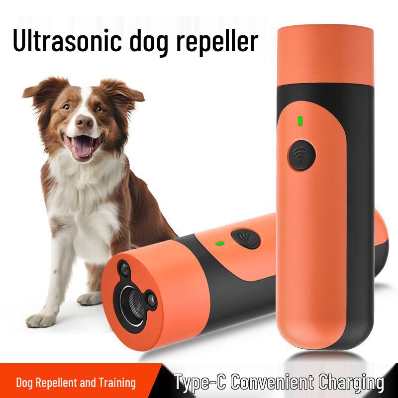 High-Power Ultrasonic Dog Repeller Anti-Barking Outdoor Training Device
