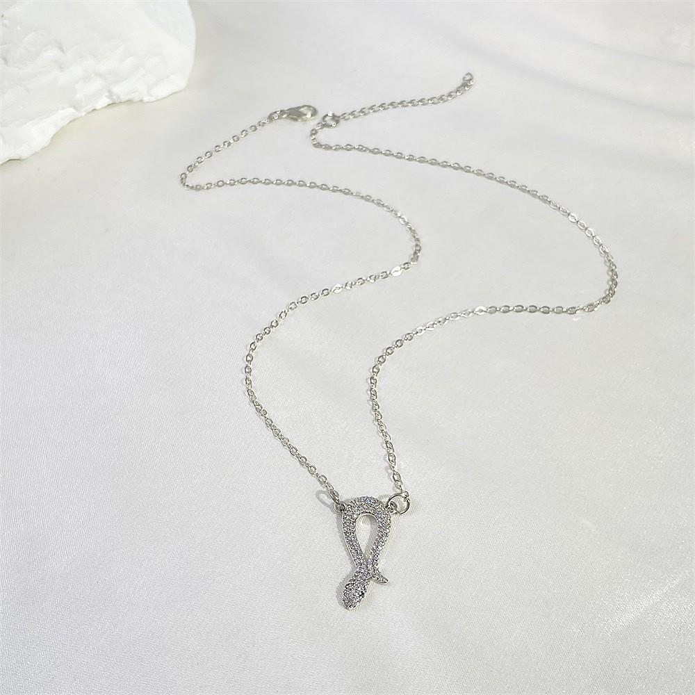 European and American Snake-shaped Design Open Neck Chain Women's Snake Shape Personalized Trend Wind Necklace