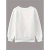 European Size JUST A BOY WHO LOVES CARS Printed Pattern -Lined Warm Top for Boys and unisex,Fashionable Printed Children's Clothing,Casual Long Sleeve