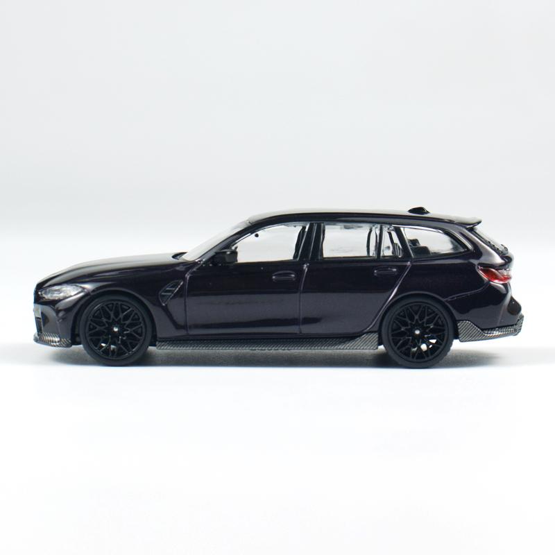 MINIGT 1:64 BMW M3 M Performance Touring Daytona Violet Purple MGT alloy car Model 896