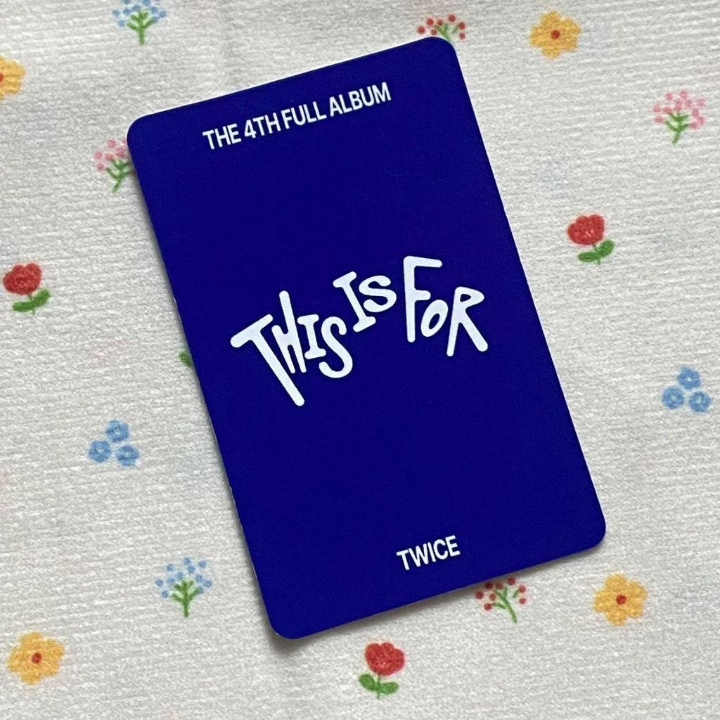 [USED] TWICE Momo Pre-recorded THIS IS FOR Limited Trading Card