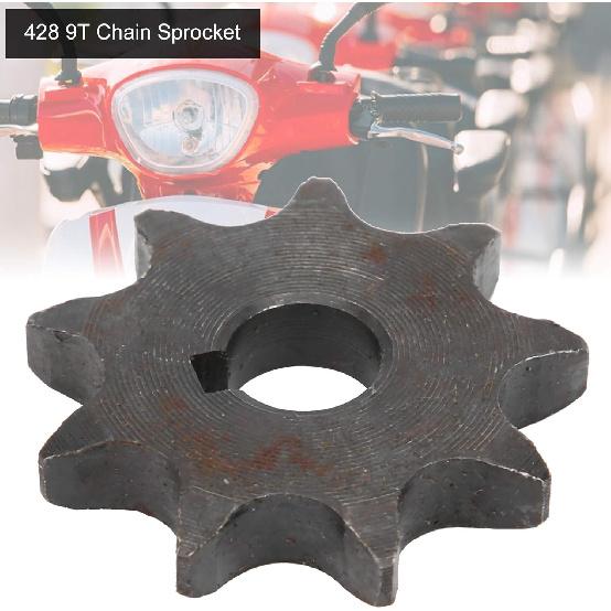 428 9T Chain Sprocket, Electric Scooter Motor Engine Sprocket Chain Wheel for Z2 Z3 Motor