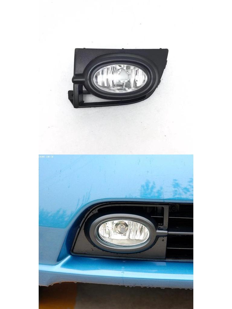 Applicable for 06-08 Honda Civic (Eighth Gen) Front Fog Light Bumper Anti-fog Light Cover Half Assembly