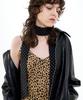 Bikwaieos Maxi Satin Slip Dress Leopard_Brown Black