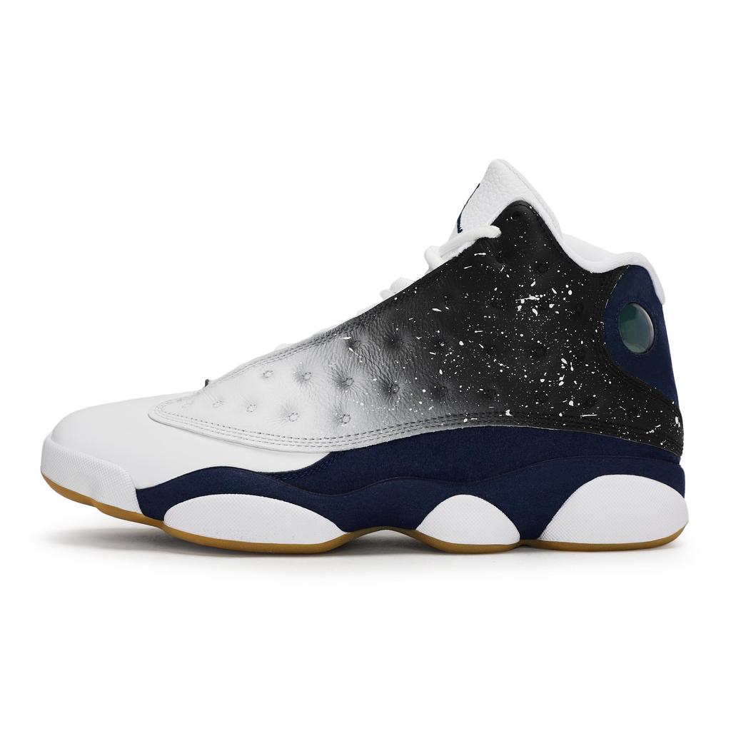 Jordan Air Jordan 13 811 Manufacturing, Daybreak Starry, Special Shoe Box Abrasion Resistant Slip Resistant Mid Top 414571-140(Team80-S-BOX)