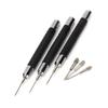 3Pcs Strap Link Design Watch Band Link Remover Alloy Pin Remover Tool  Watchmaker