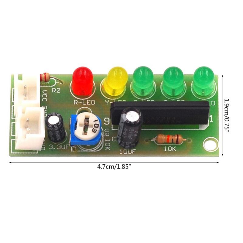 Індикатор рівня звуку Індикатор рівня потужності Модуль індикації рівня KA2284 3,5 В-12 В Контролер AC для DC P cb Плати