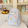 Korean Cute Cartoon Schoolbag for Teens - Large Capacity Backpack for Girls