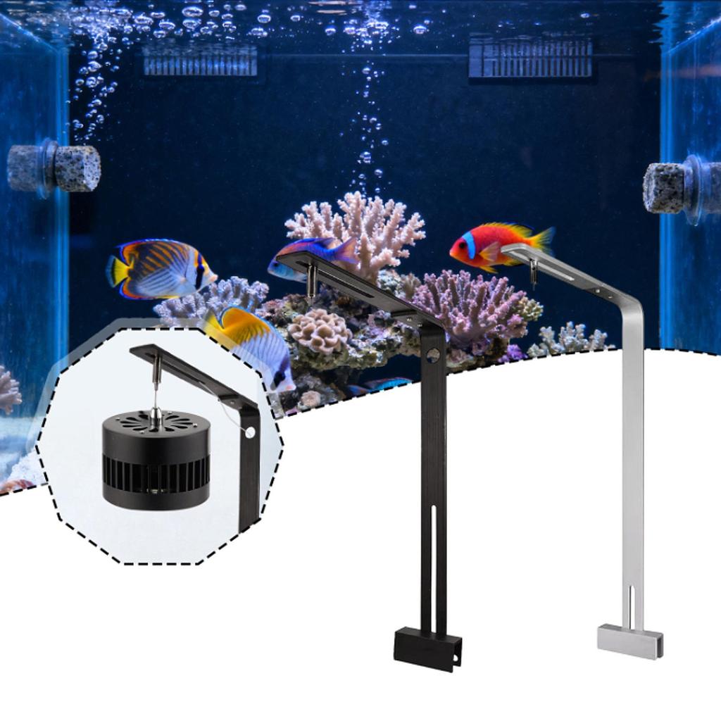 Aquarium Light Bracket Mount Stylish Aquatic Plant Lighting Hanger Fish Tank Light Holder for Freshwater, Aquariums, Saltwater,