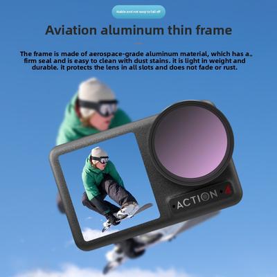 UV CPL Lens Filter for DJI Action 5 Pro Action 4/3 Camera Filter CPL UV Polarizing Filter for DJI Osmo Action Camera Accessories