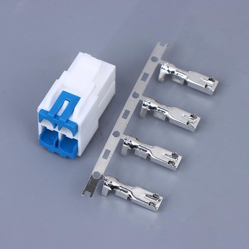 1Set 4-Pin Power Connector Plug For Icom Ic-7000 Ic-7100 Ic-7400 Ic-7600 Yaesu Ft-450 Kenwood Ts-480 Radio Diy Cable Plug