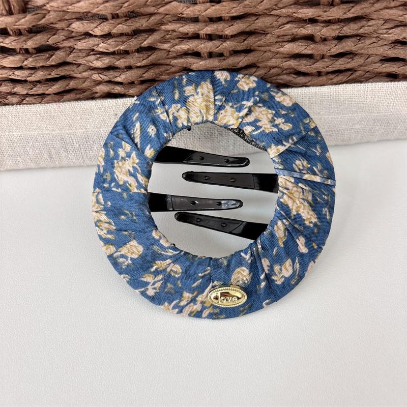 New Safe Flat Round Gripper Clip Cute Hair Claws Women Girls Hairpins Hairclip Barrettes Accessories Headdress Headwear Ornament