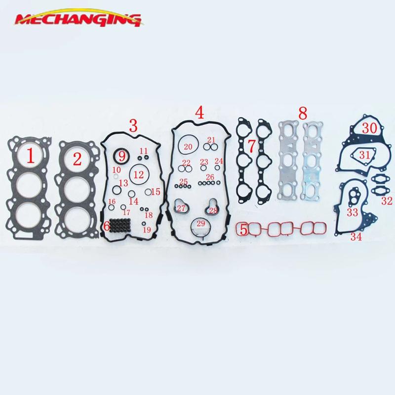 Engine Rebuild Kits For NISSAN TEANA XV J32 MAXIMA QX Engine Model VQ25DE 2.5L V6 24V Overhaul Package Full Set AOAO1-JK20A