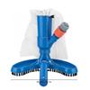 Portable Pool Vacuums Mini Jet Underwater Cleaner with Mesh Bag Brush Head Handle Set for Cleaning Small Swimming Pool