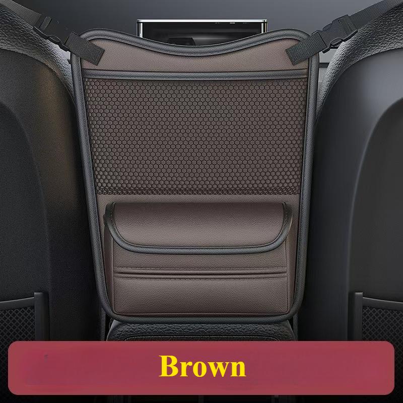 Multifunctional Car Storage Pocket Net between Seats Portable Handbag Holder Organizer - Interior Car Accessories